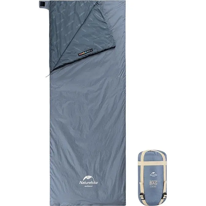 Спальний мішок Naturehike Ultralight LW180 NH21MSD09 XL Shadow Blue (6927595777978-R) [169216] - фото 2