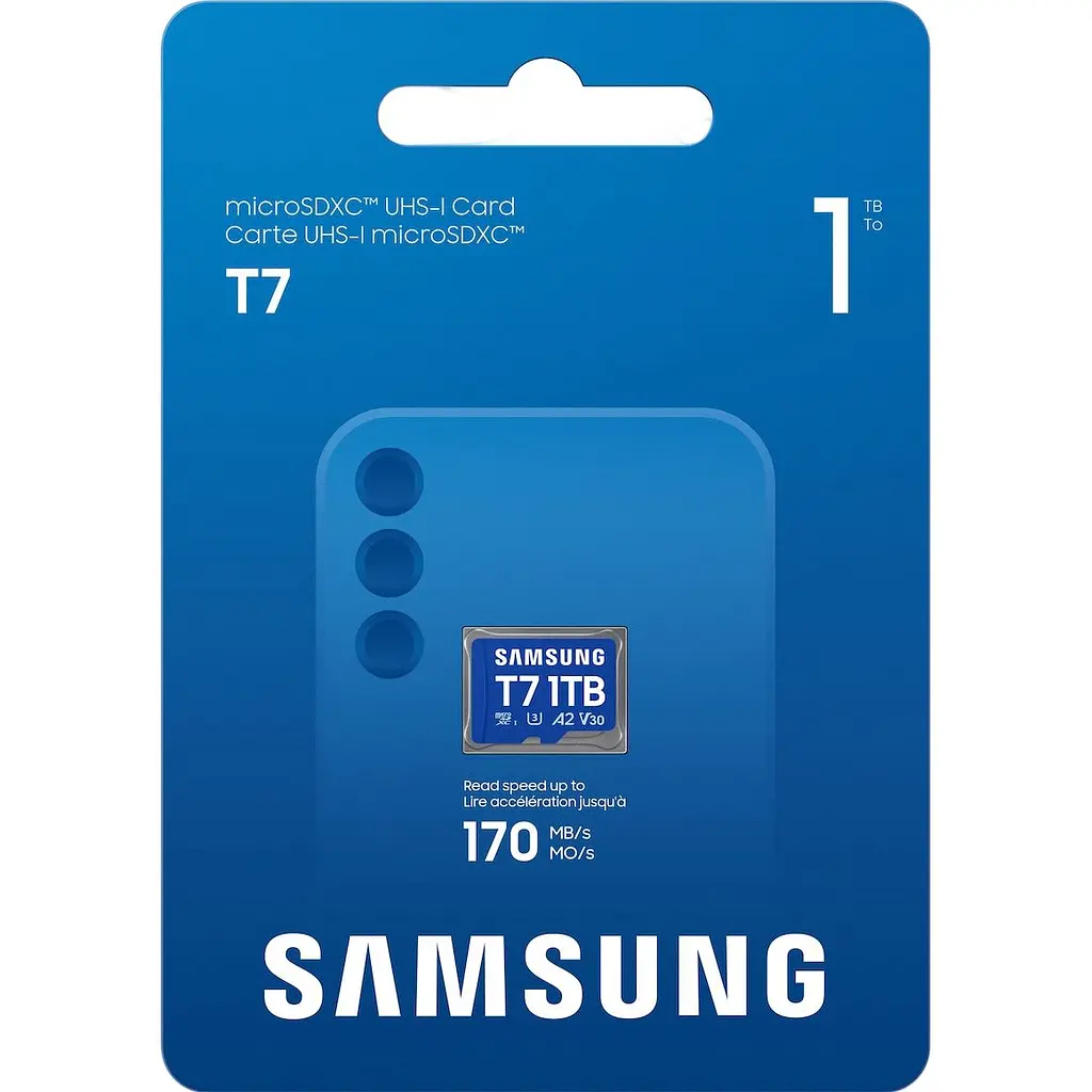 Карта пам'яті Samsung microSDXC T7 1TB Class 10 UHS-I U3 V30 A2 (MB-MB1T0T/WW) [168492] - фото 4
