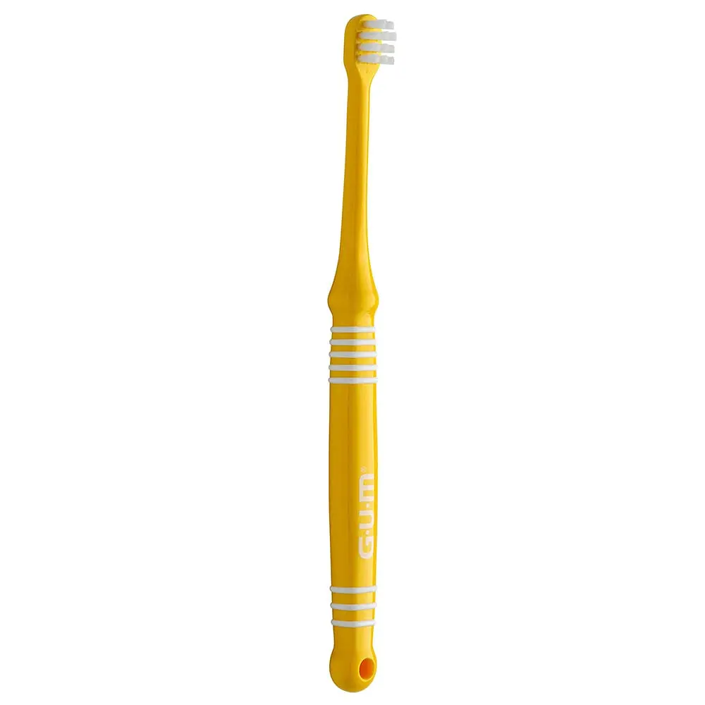 Зубная щетка GUM Baby Monster желтая - фото 2