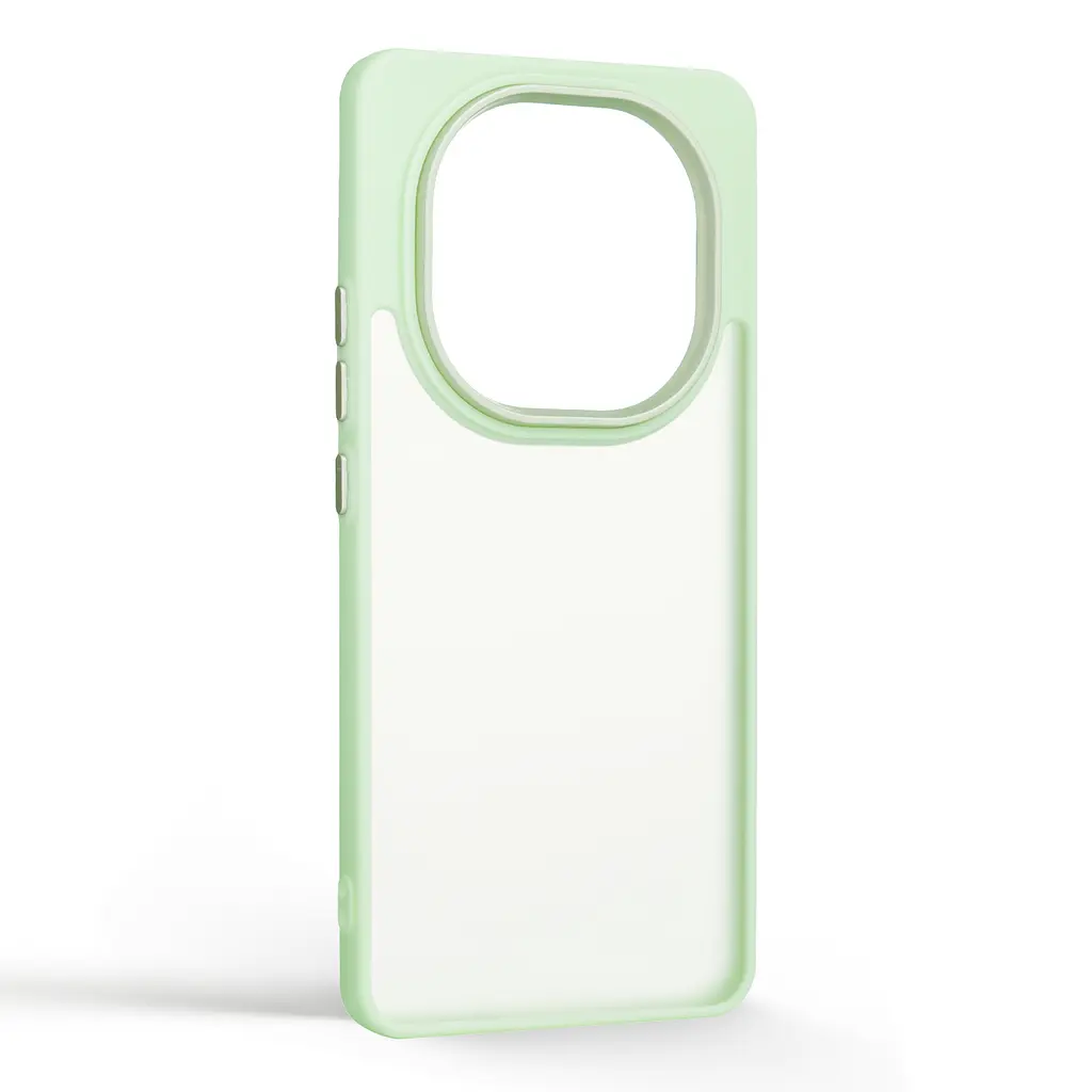Противоударный чехол для Xiaomi Redmi Note 15 4G/Note 15 5G Poco M8 5G, Frame, зеленый, панель-накладка, термополиуретан TPU + поликарбонат PC, защита всего корпуса, защита кнопок и камеры, устойчив к деформациям, ArmorStandart (ARM90008) - фото 2
