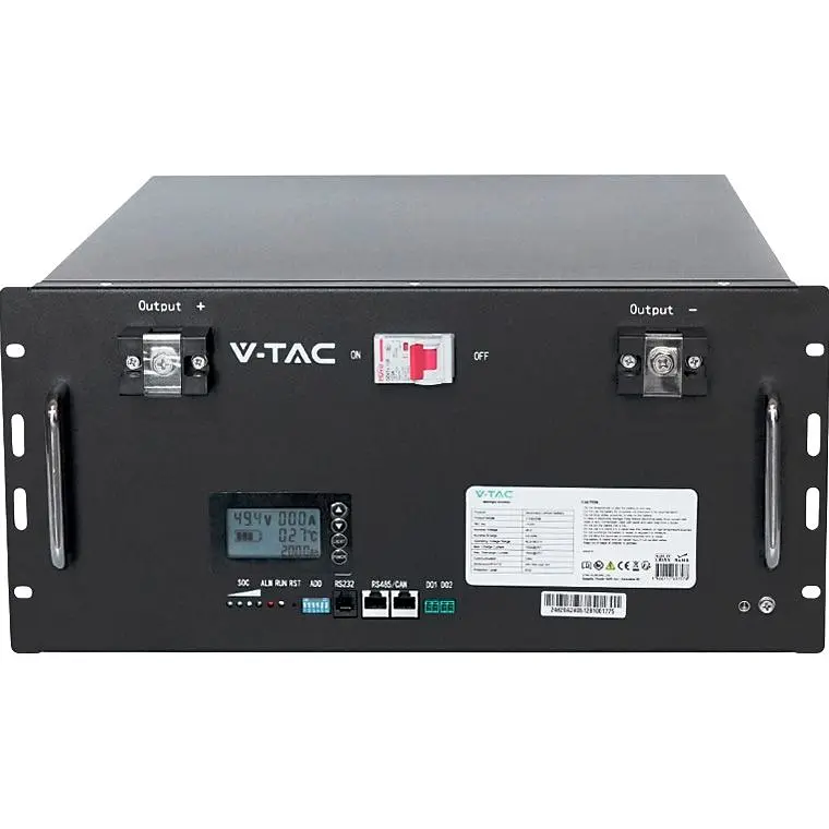 Акумулятор V-TAC LiFePO4 48V [51.2V/200Ah/9460Wh] [V-TAC-LiFePO4-48-200] [152290] - фото 2