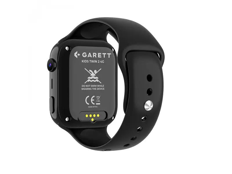 Смарт-годинник Garett Kids Twin 2 4G Black - фото 2