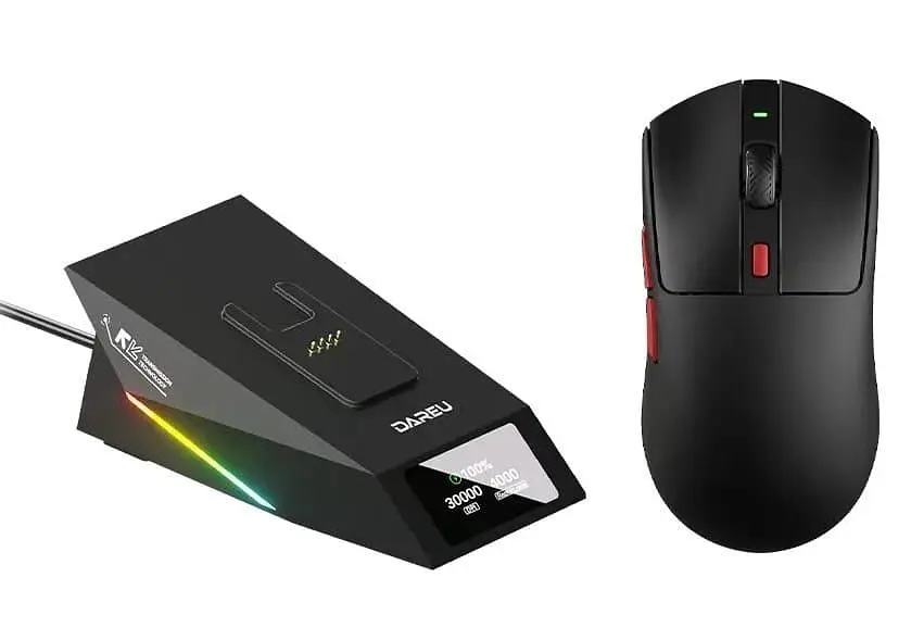 Миша DAREU AE6 Pro Black (MS-AE6P-BK) - фото 2