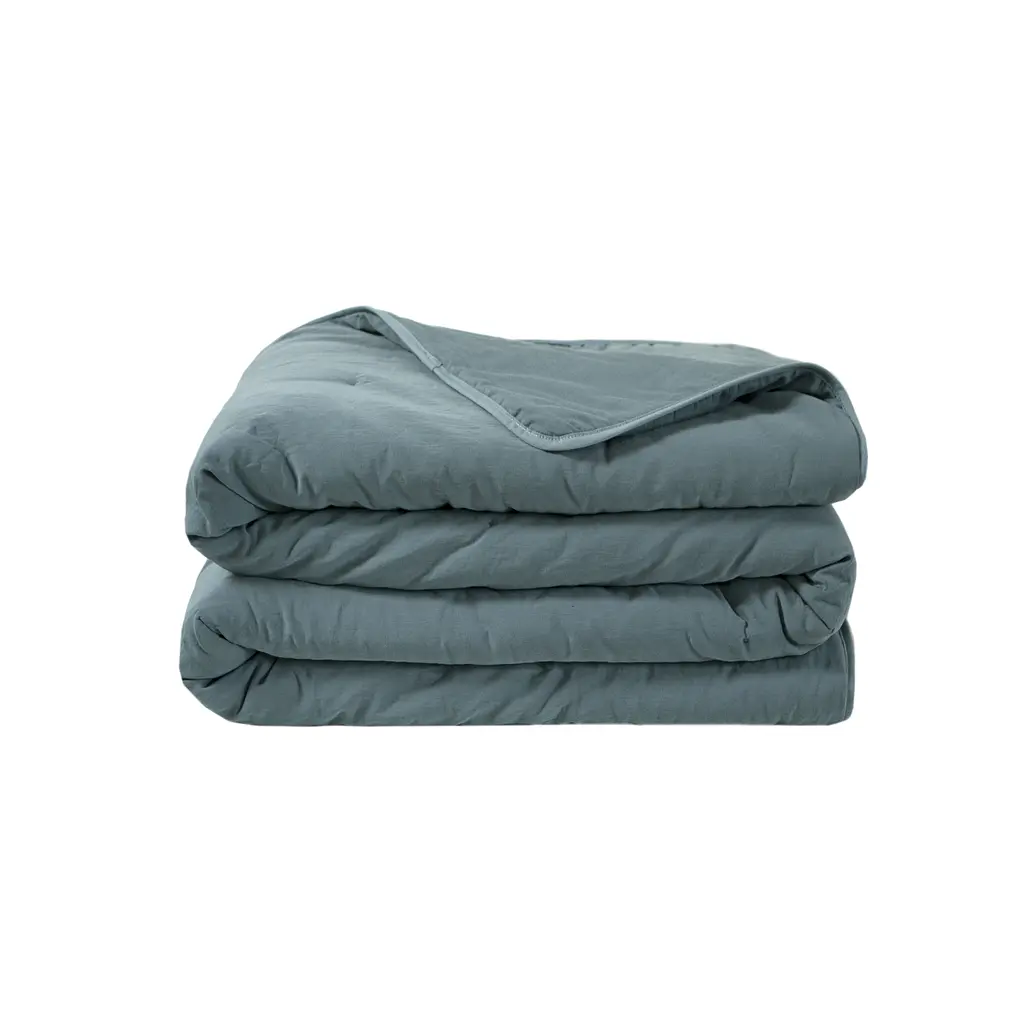 Покрывало Lotus Home - Nikos петроль 245x245 - фото 3