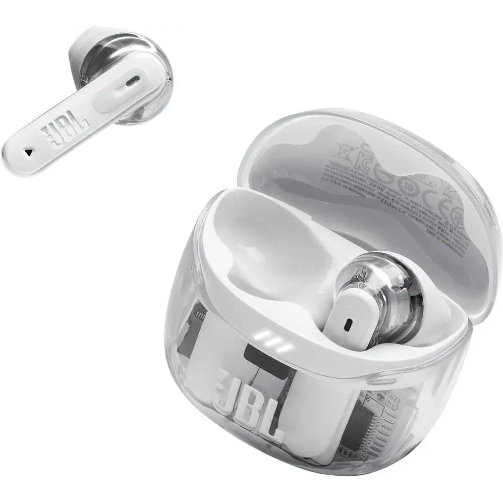 Навушники TWS JBL Tune Flex 2 Ghost White (JBLTFLEX2GWHT) - фото 9