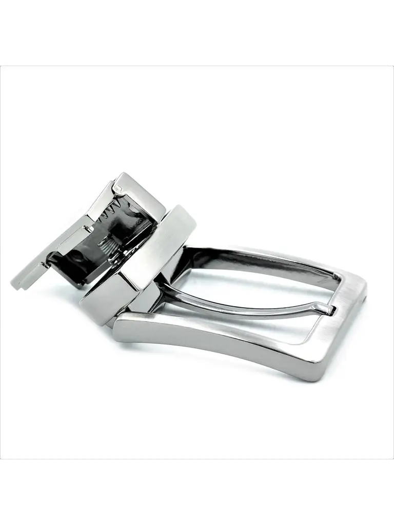 Ремінь шкіряний Le-Mon двосторонній чоловічий 115-125х4 см acs0023786 - фото 7