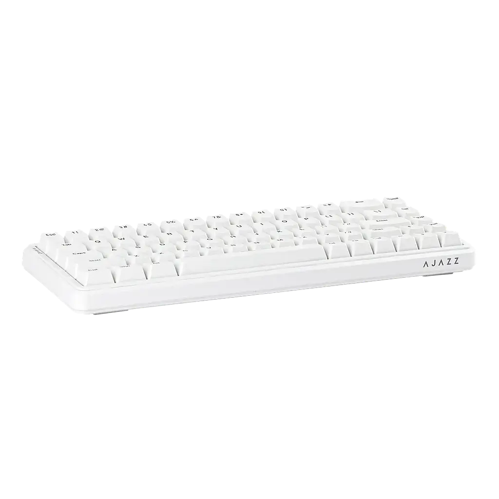 Игровая проводная магнитная клавиатура AJAZZ AK680 MAX / RGB / Magnetic Switch / 8К / White - фото 4