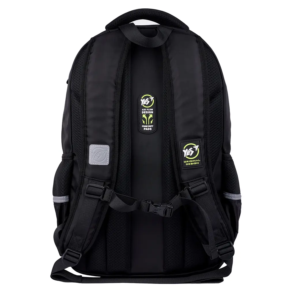 Рюкзак шкільний YES TS-48 Stranger 45х31x15 см Чорний (559926) - фото 4