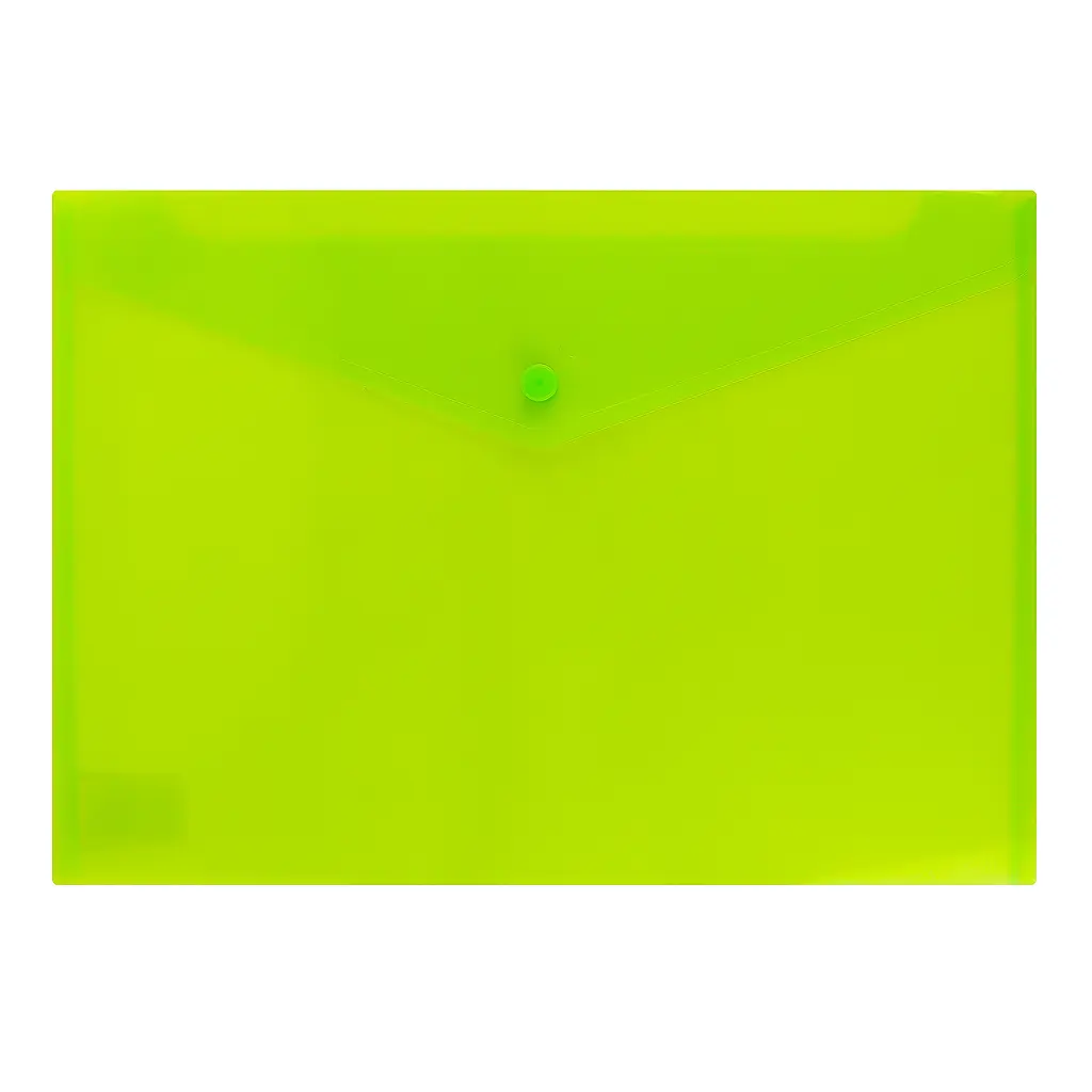 Папка-конверт на кнопці Buromax А4 темно-зелена (BM.3926-15) - фото 2
