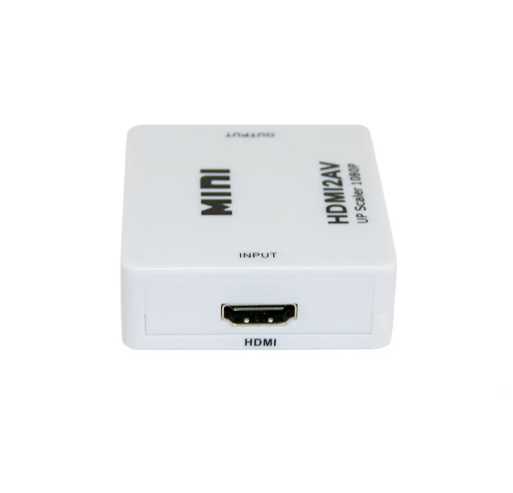 Конвертер відеосигналу hdmi в av RCA перехідник на тюльпани AV MINI HDMI2AV - фото 5