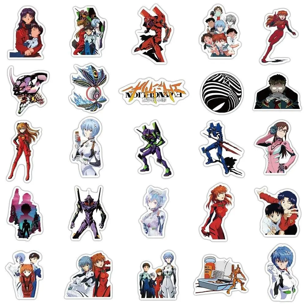 Стикерпак GeekLand Evangelion 50 штук - фото 6