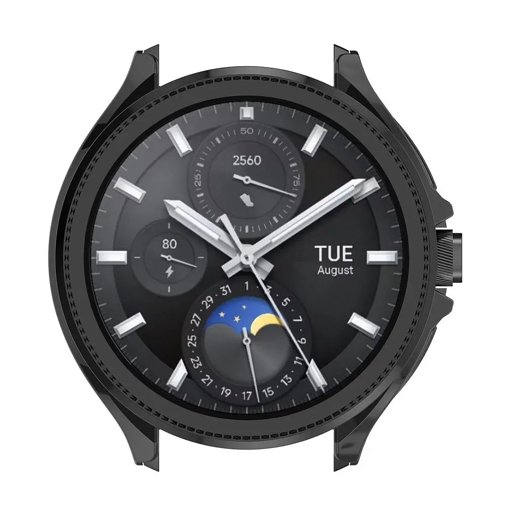 Комплект Tamister для годинника Xiaomi Watch 2Pro чорний (бампер + ремінець Rolex design 22 мм) - фото 6