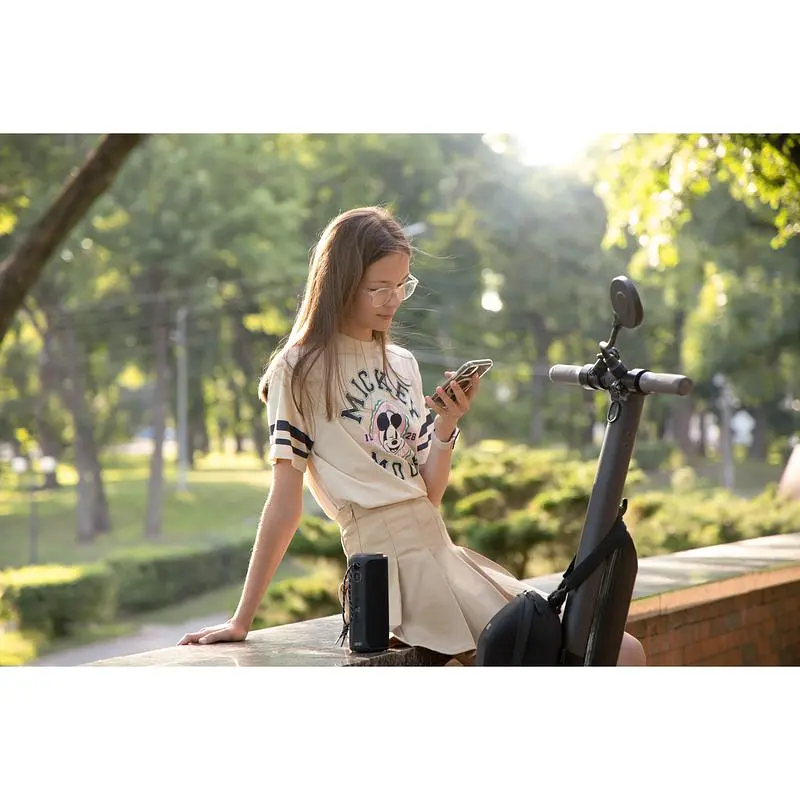 Портативна акустика 2E SoundXTube2 TWS MP3 Wireless Waterproof Black (2E-BSSXT2WBK) - фото 11