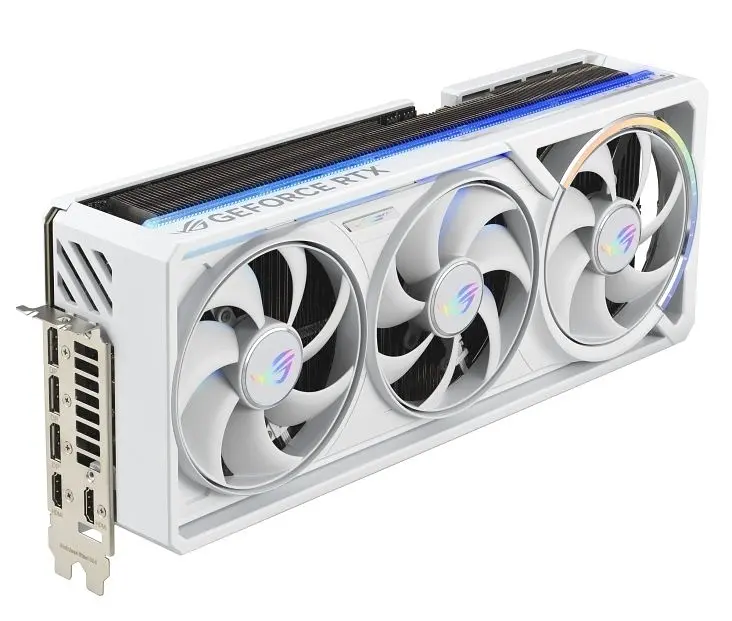Відеокарта GF RTX 5090 32GB GDDR7 ROG Astral White OC Asus (ROG-ASTRAL-RTX5090-O32G-WHITE) - фото 5