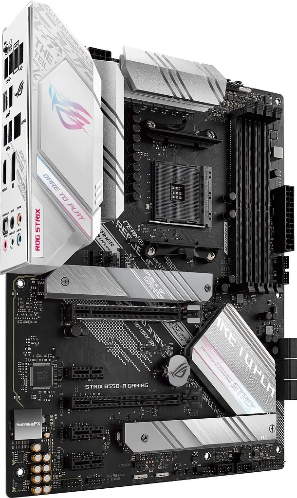 Материнская плата ROG STRIX B550-A GAMING sAM4 B550 4xDDR4 M.2 HDMI DP ATX Asus teh0019012 - фото 3