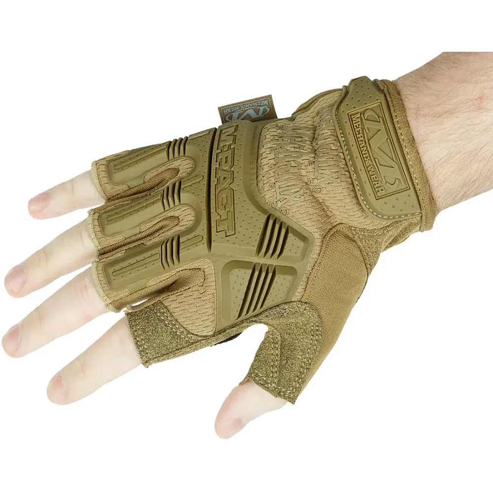 Перчатки Mechanix M-Pact Fingerless L Coyote - фото 3
