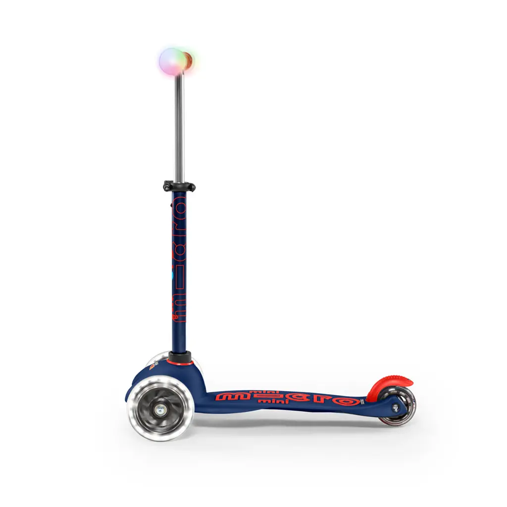 Самокат Micro Mini Deluxe Magic темно-синий (MMD149) - фото 3