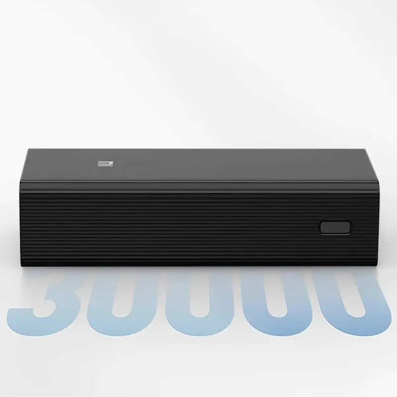 Зовнішній акумулятор Xiaomi 30000mAh 18W (BHR9126GL) чорний - фото 3
