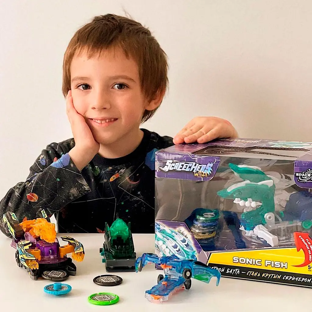 Машинка-трансформер Screechers Wild S3 L3 Соніквіш (EU682303) - фото 9