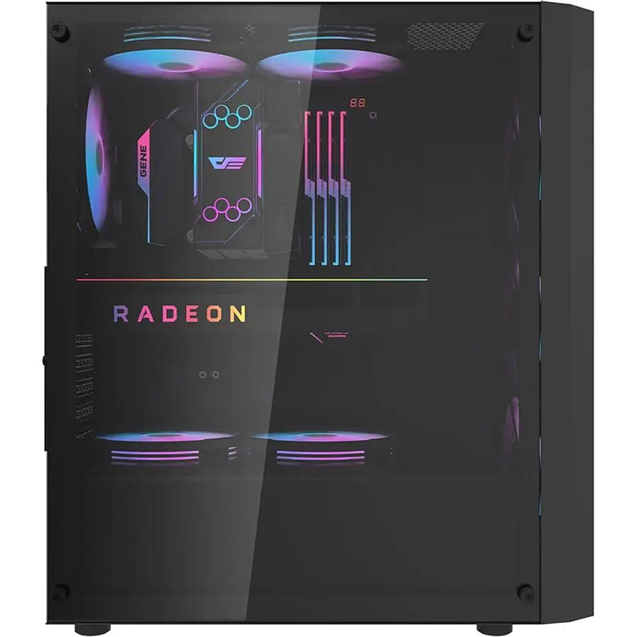 Корпус Darkflash DK351 BLACK ATX 4x120 ARGB Fans (DK351 BLACK) Без БП - фото 6