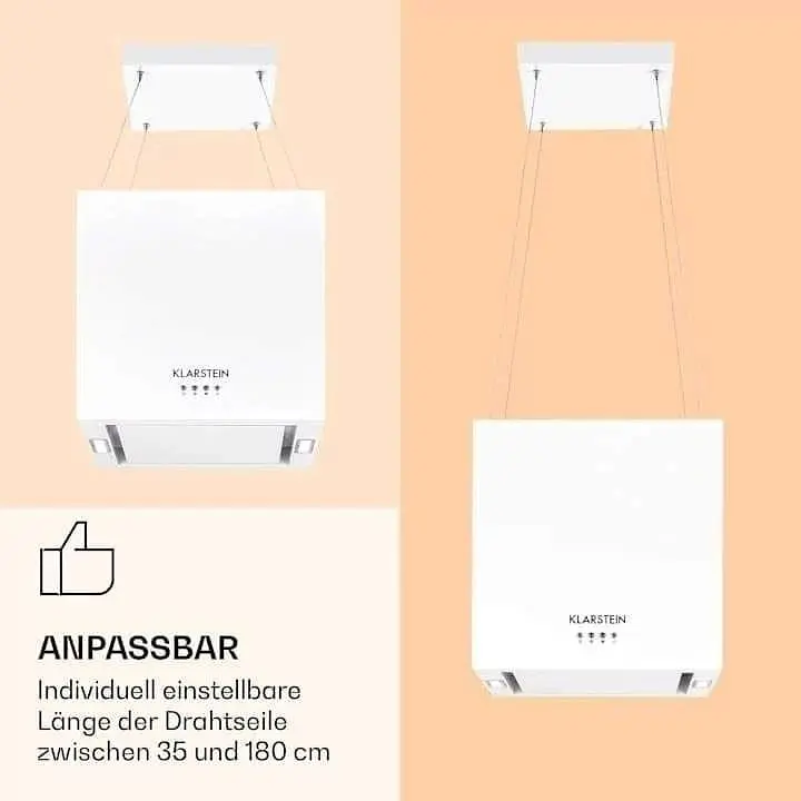 Острівна витяжка Klarstein Chandelier (10035975) - фото 2