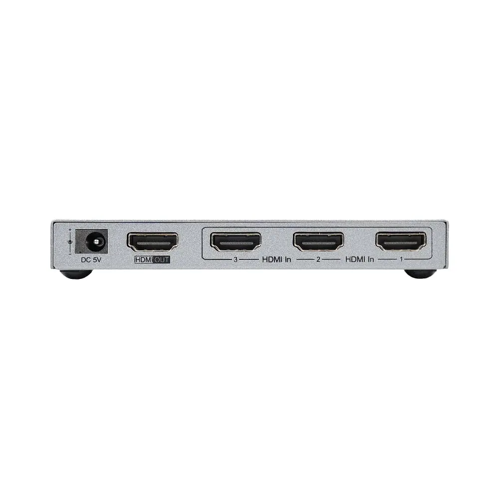 Комутатор 4K HDMI 2.0 3x1 Dtech DT-7431 (74-00123) - фото 4