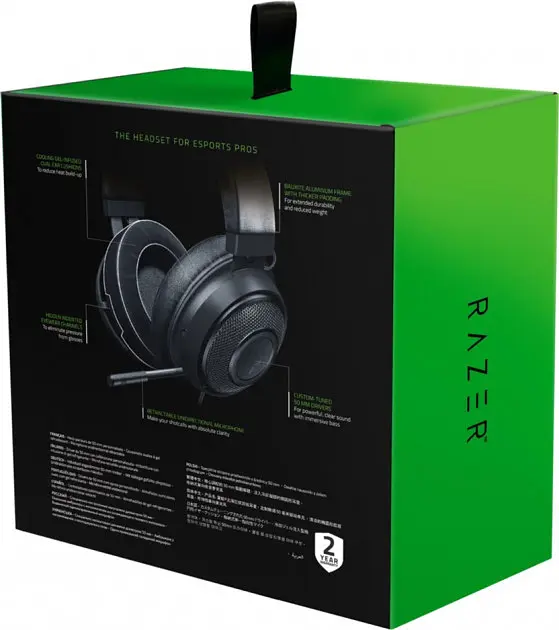 Гарнитура Razer Kraken 3.5 мм Black (RZ04-02830100-R3M1) - фото 6