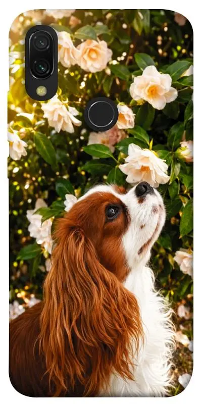TPU чехол Demsky Flower spaniel для Xiaomi Redmi 7