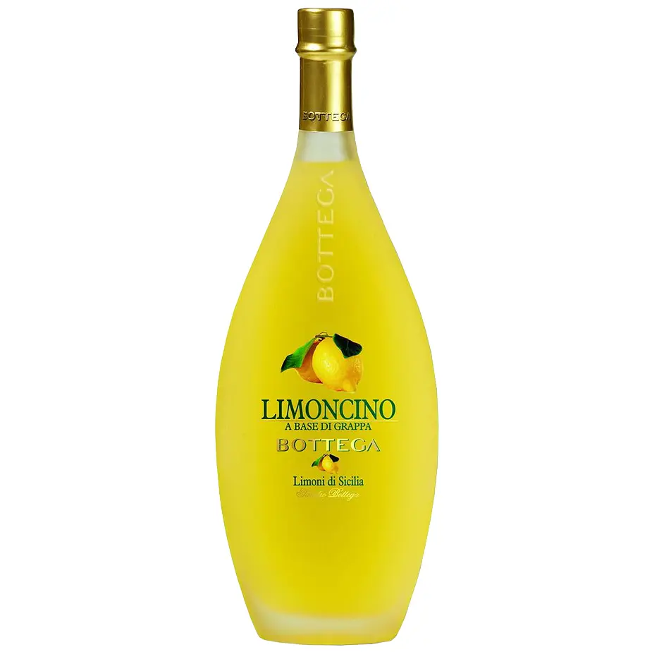 Набір: Лікер Bottega Limoncino 30% 0.7 л + Цукерки Millennium мигдаль у чорному трюфелі 100 г - фото 2