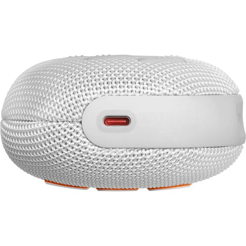 Портативна колонка JBL Clip 5 White (JBLCLIP5WHT) - фото 4