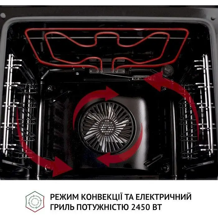 Духова шафа Perfelli Diamond 6D8L Inox - фото 12