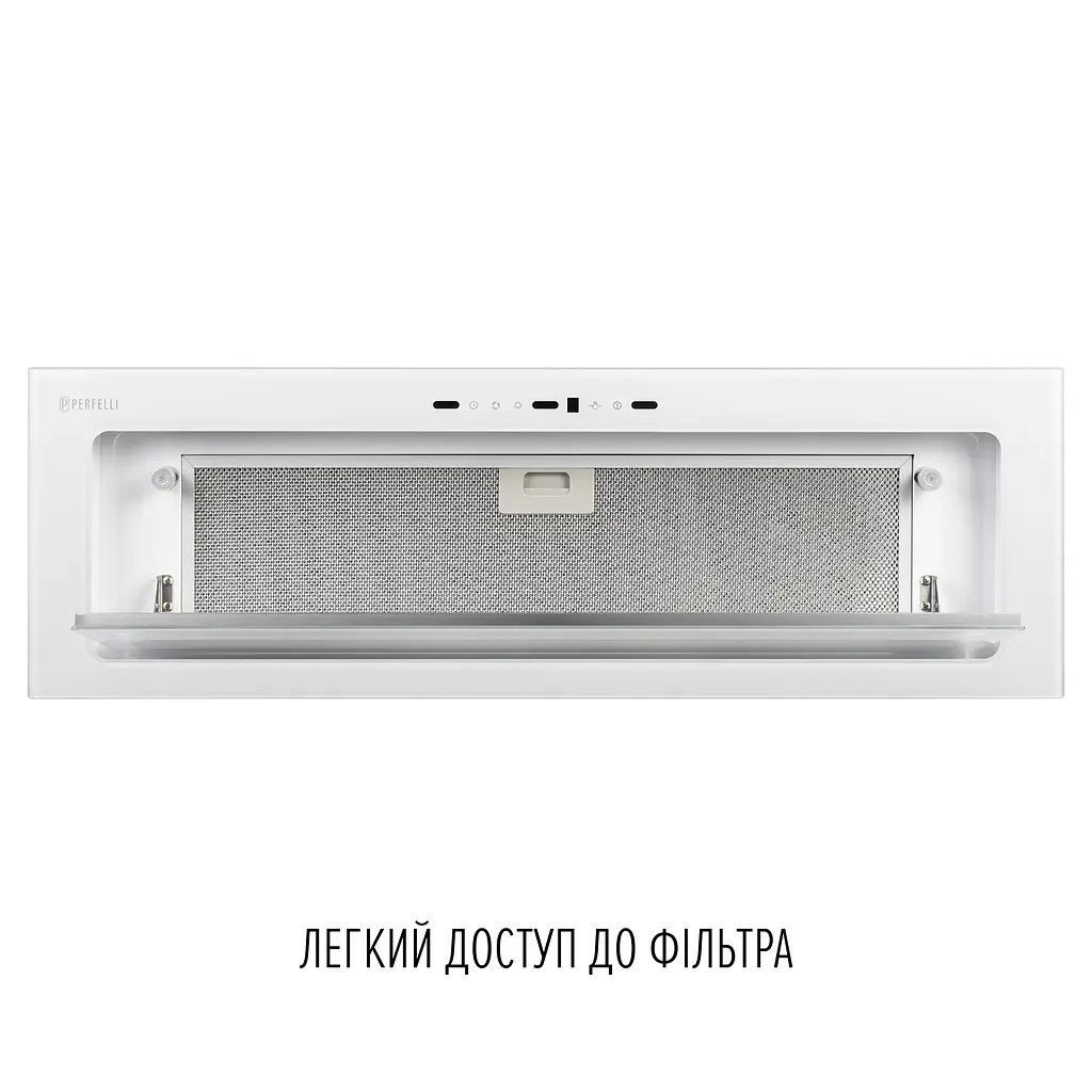 Витяжка повновбудована PERFELLI DESIGN VISION 9 BIANCO SILENZIO - фото 8