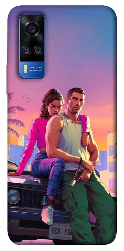 TPU чохол Demsky GTA VI Heroes для Vivo Y51a