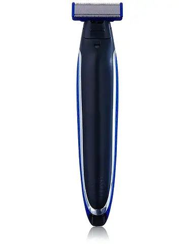 Тример для бороди Micro Touch SOLO машинка для стрижки Black-Blue (kz004) - фото 5