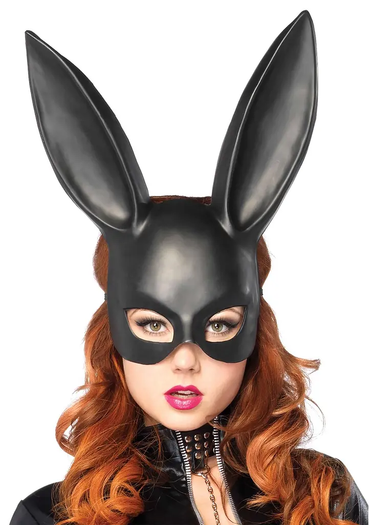 Маска Leg Avenue Masquerade Rabbit Mask (чорний) - фото 2