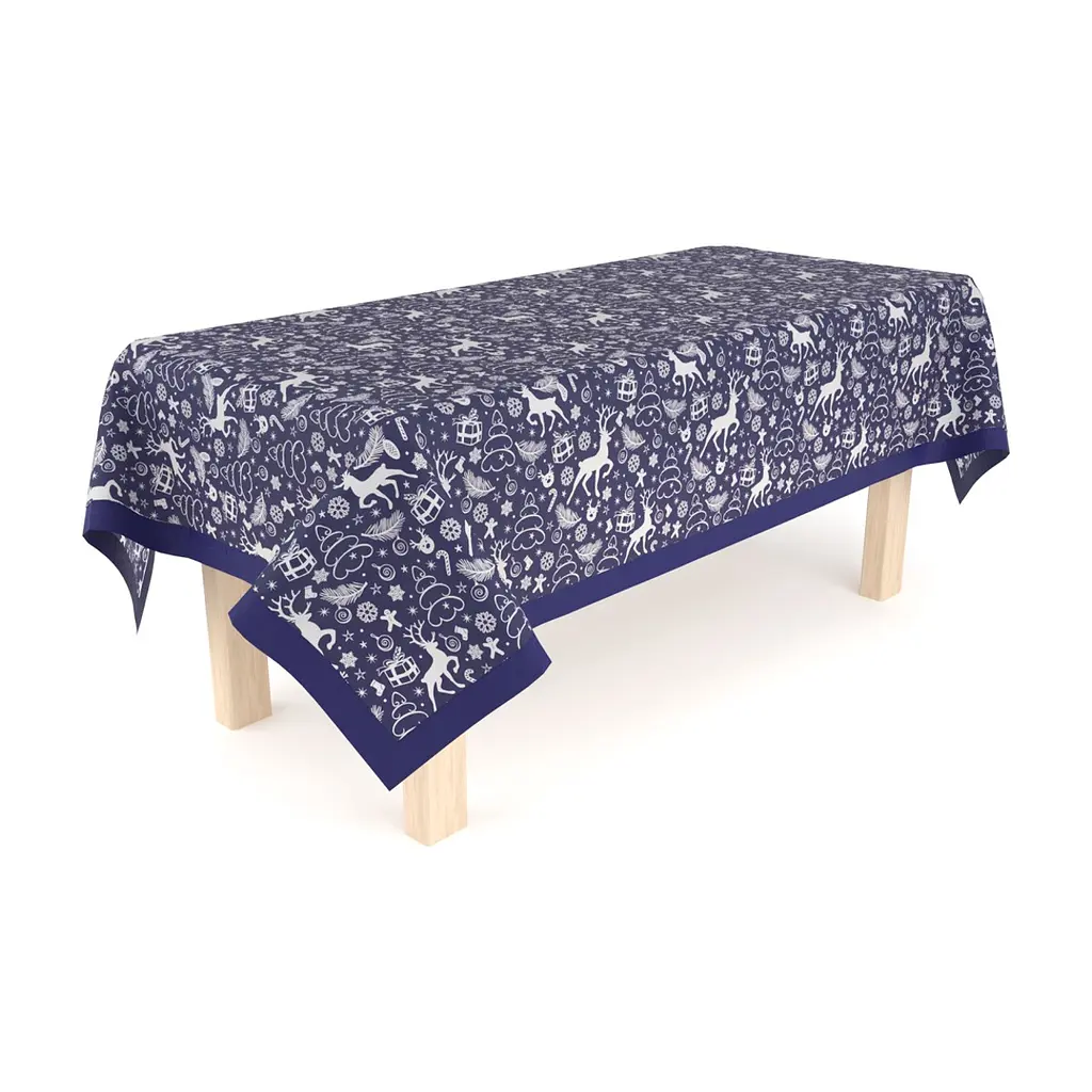 Скатертина Home Line синій, 140х220 см (159428)