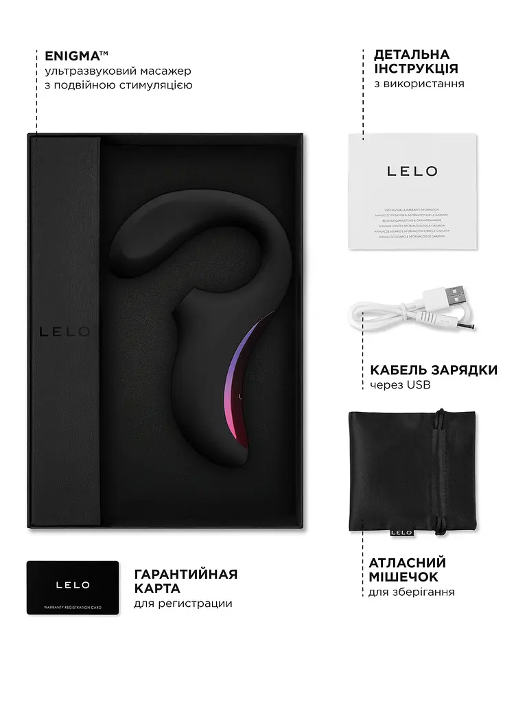 Стимулятор Lelo Enigma Вакуумний клітора - фото 7