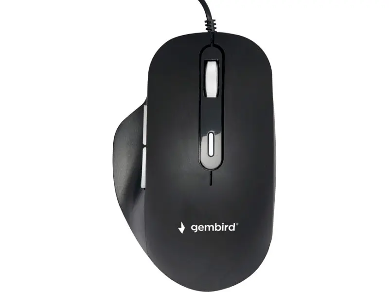 Миша Gembird MUS-6B-02 Black - фото 2