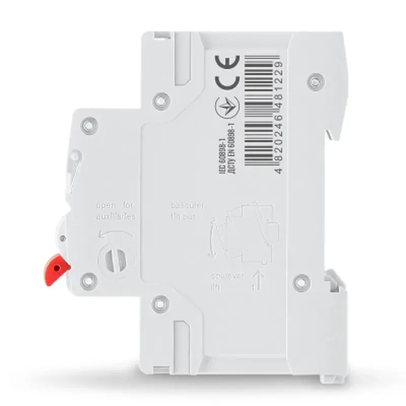 Автоматичний вимикач Videx RS4 RESIST 2п 25А С 4,5кА (VF-RS4-AV2C25) - фото 3