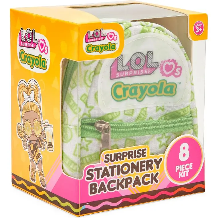 Набор для творчества Crayola Мини-рюкзак зеленый (35054-A) - фото 3
