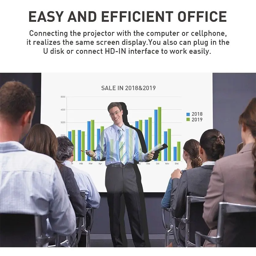 Проектор XPRO 4K P09 Android 9 (MER-14174_8610) - фото 7