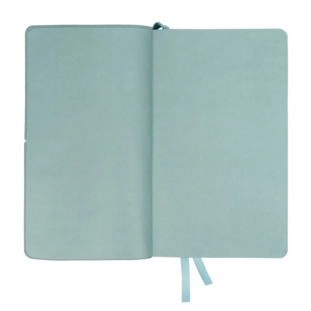 Деловой блокнот Leo Planner мягкий датированный 2027 Glory 252717 12х20 см 352 страницы фисташковый - фото 3