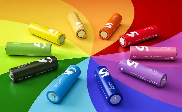 Батарейки Xiaomi ZMi AA batteries 10 шт ZI5 Rainbow - фото 4