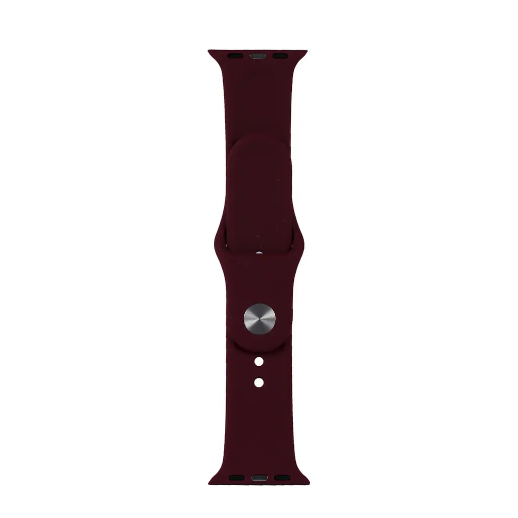 Ремінець Apple Watch Silicone 42/44/45/46/49 mm Maroon (42) (52) - фото 2