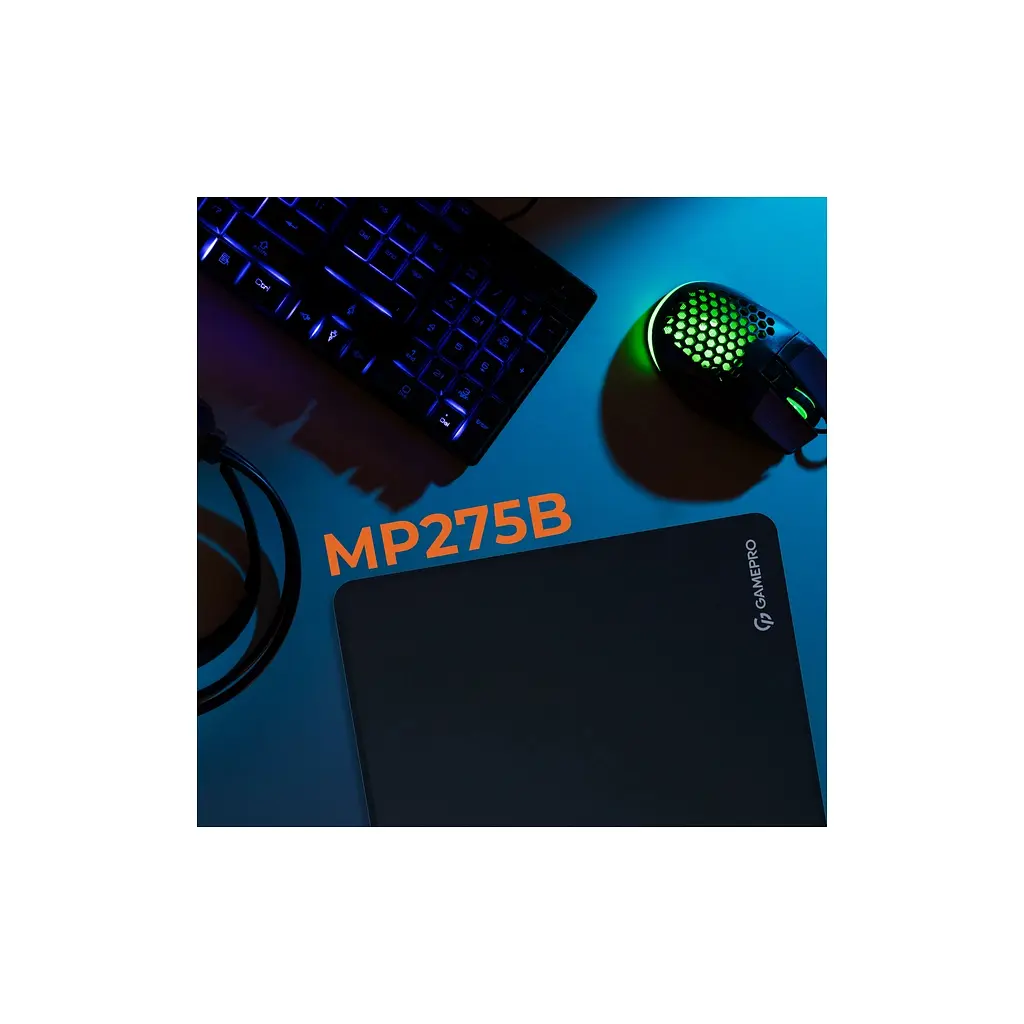 Килимок для мишки GamePro MP275B Speed/Control Black (MP275B) - фото 5