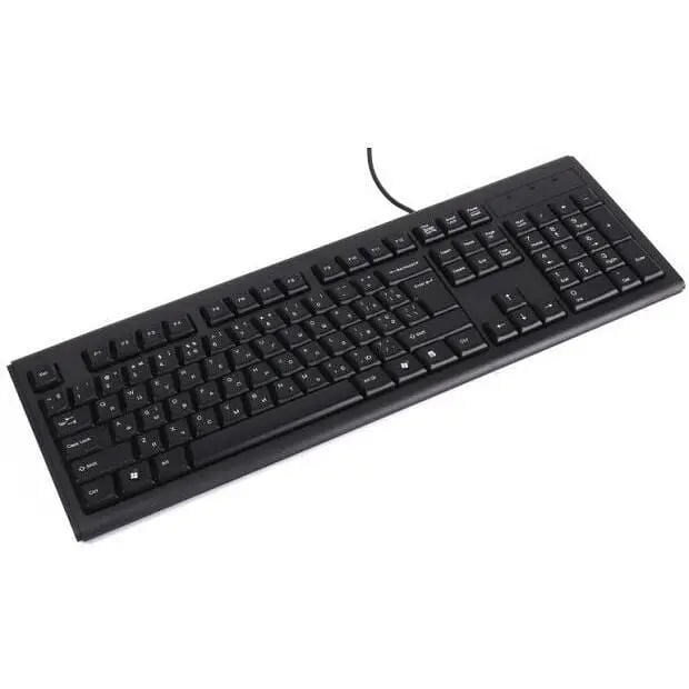 Клавіатура дротова A4Tech KRS-83 USB Black - фото 3