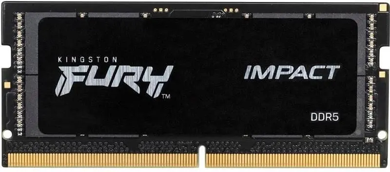 Модуль пам`ятi SO-DIMM DDR5 2x16GB/5600 Kingston Fury Impact (KF556S40IBK2-32) - фото 4