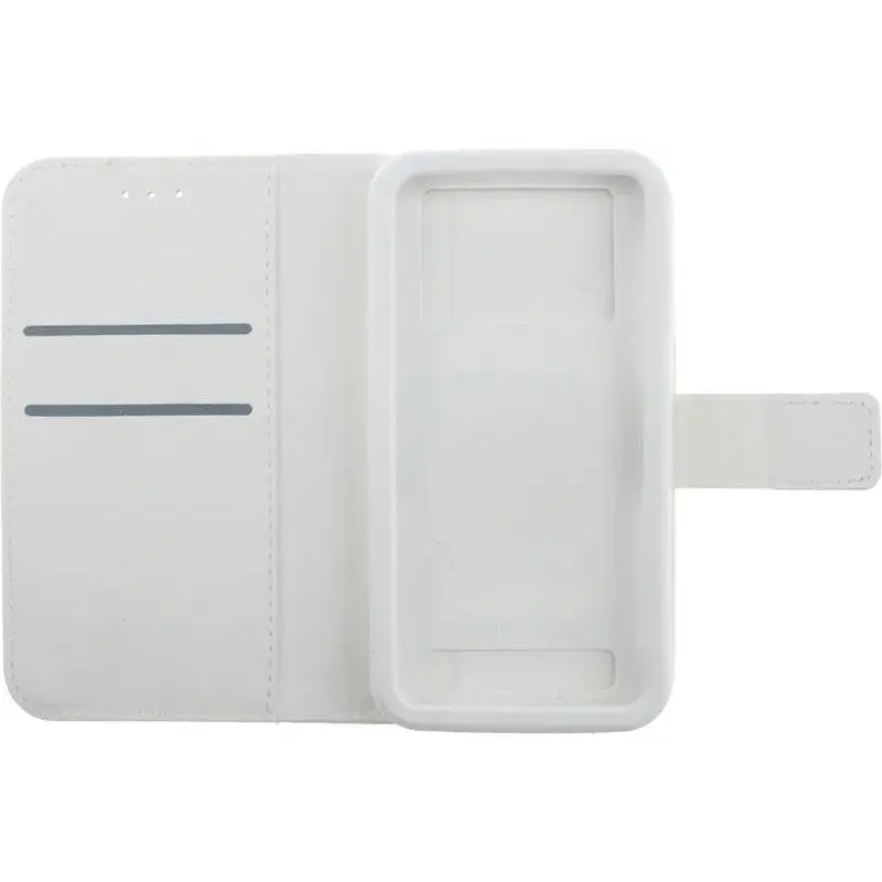 Чохол-книжка Toto Book Universal cover Ineva 4.5-5" White - фото 4