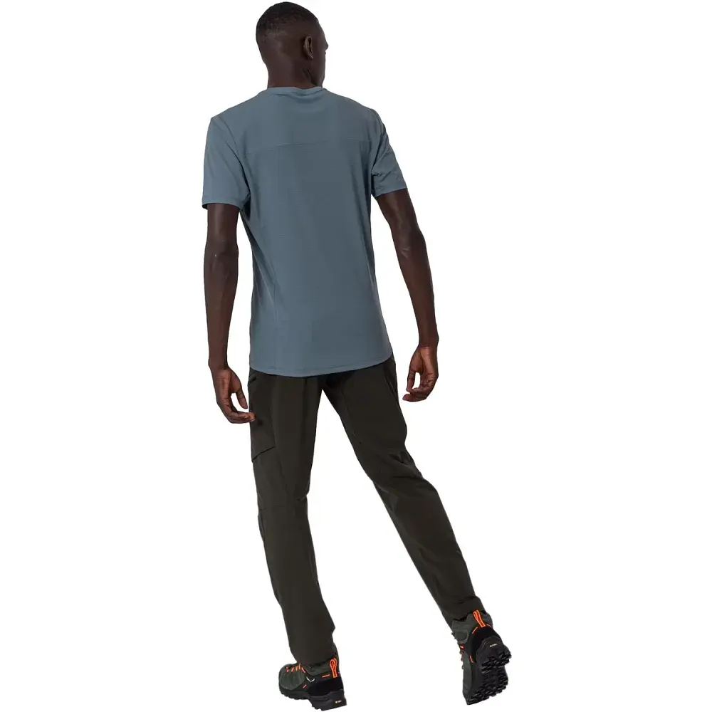 Футболка Salewa Puez Sporty Dry M T-Shirt 48/M Blue - фото 6
