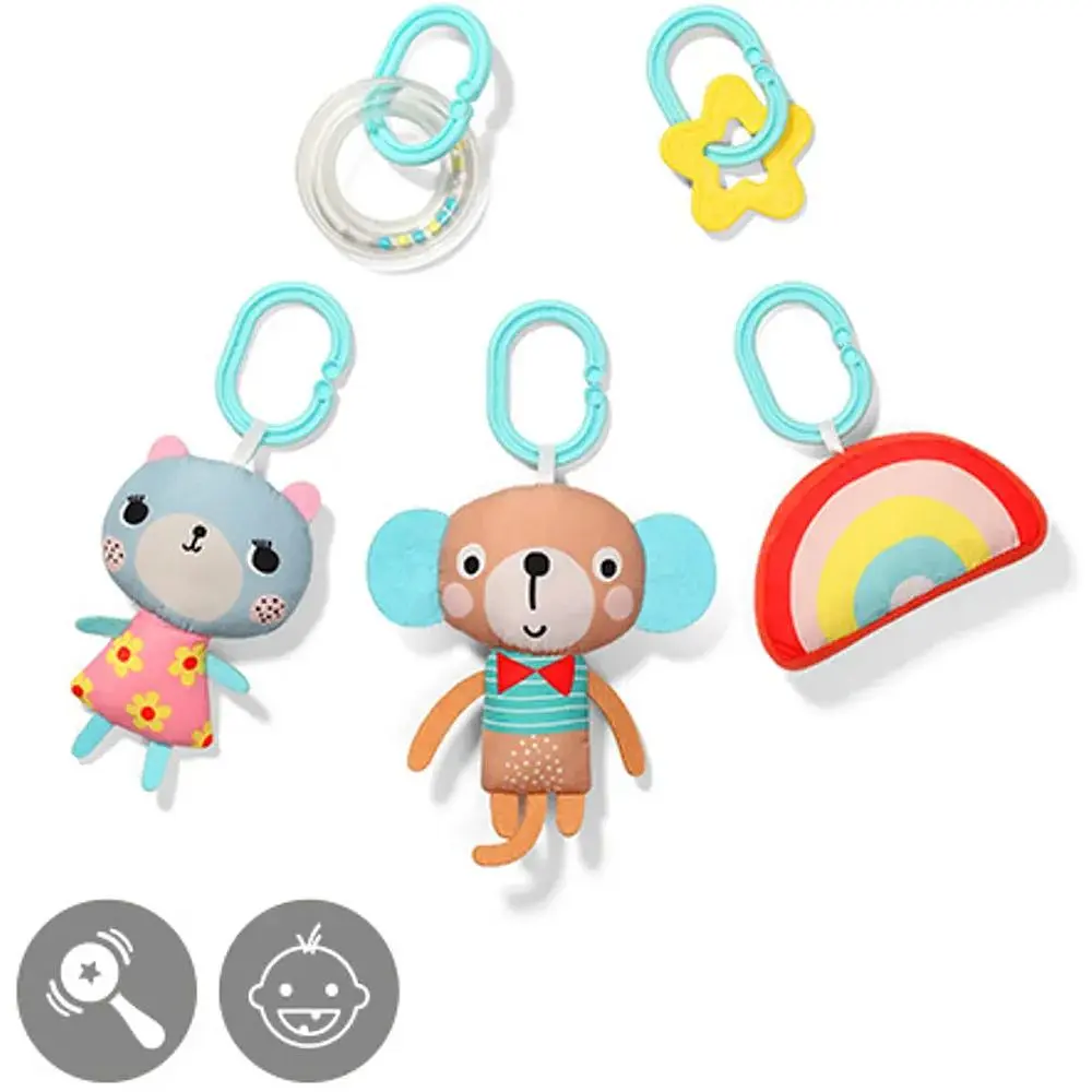 Дитячий килимок BabyOno Лісові друзі розвивальний 90x52 см (2136278136) - фото 3